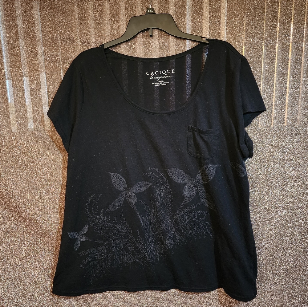 Black cacique top